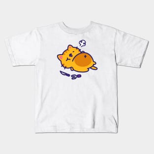 Stuffed Cat Kids T-Shirt
